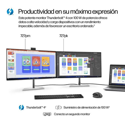 Monitor 4K Thunderbolt 4 Pro de la serie 7 de 27 pulgadas: 727pk - Imagen 10
