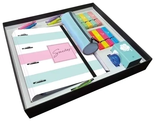 SET PAPELERIA MARIOLA PALABRAS 34 PIEZAS