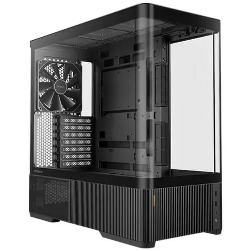C6 Curve Air Midi Tower Negro, Transparente