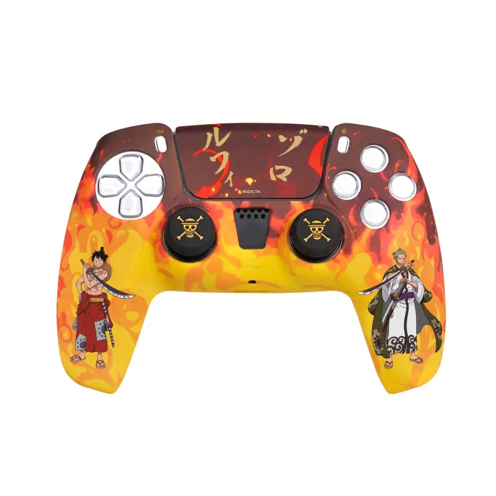 PS5 One Piece Custom Kit Fire