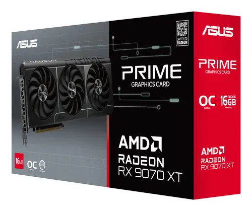 Prime -RX9070XT-O16G AMD Radeon RX 9070 XT 16 GB GDDR6 - Imagen 12