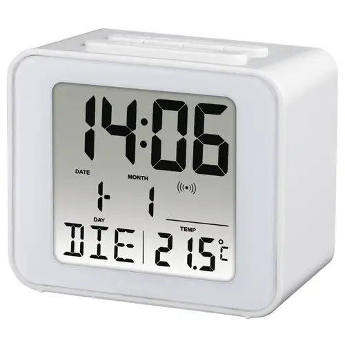 Cube Reloj despertador digital Blanco - Imagen 1