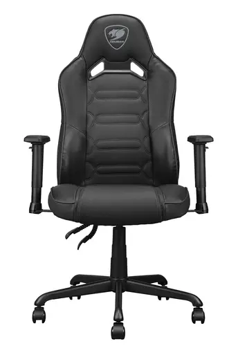 Fusion S Black Silla para videojuegos de PC Asiento acolchado Negro - Imagen 4