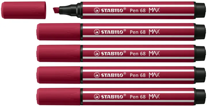 Pen 68 MAX rotulador Púrpura 5 pieza(s)