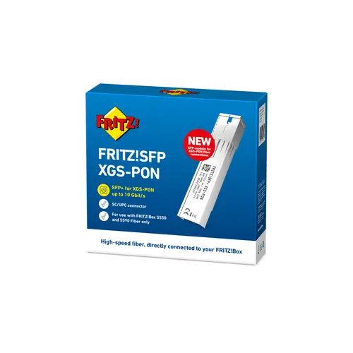 FRITZ!SFP XGS-PON red modulo transceptor Fibra óptica 10000 Mbit/s - Imagen 3