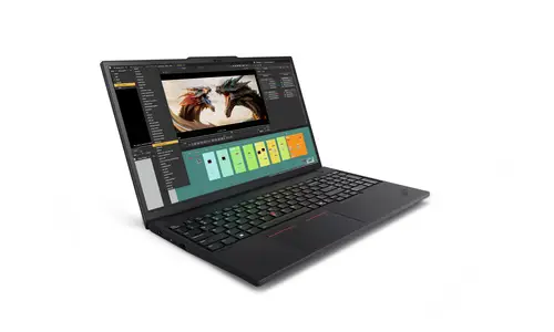 ThinkPad P16v Gen 3 (Intel) Intel Core Ultra 9 285H Estación de trabajo móvil 40,6 cm (16") Pantalla táctil WQUXGA 64 GB DDR5-SDRAM 2 TB SSD NVIDIA RTX PRO 2000 Blackwell Wi-Fi 7 (802.11be) Windows 11 Pro Español Negro - Imagen 4