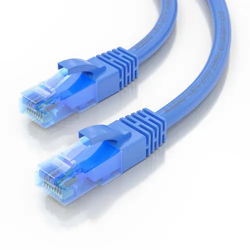 Cable De Red Latiguillo RJ45 Cat.6 UTP AWG26 CCA, Azul, 1.0 m - Imagen 3