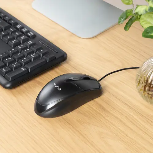 Ratón óptico con cable USB, 1000 DPI - Imagen 4