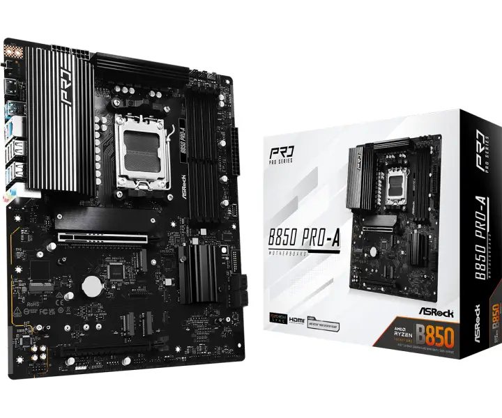 B850 Pro-A AMD B850 Zócalo AM5 ATX