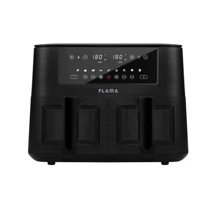 698FL Doble 8 L Independiente 3040 W Freidora de aire caliente Negro