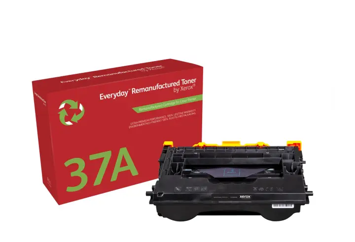 Remanufacturado Everyday Tóner Everyday Mono remanufacturado de Xerox es compatible con HP 37A (CF237A), Capacidad estándar