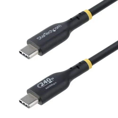 Cable de Carga USB-C de 4m - Cable USB Tipo C - Certificación USB-IF - PD de 240W EPR - Cable USB 2.0 USB-C de Carga para Portátiles - Recubrimiento de TPE - Macho a Macho - Imagen 1