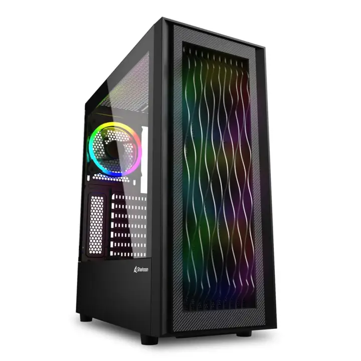 RGB Wave Escritorio Negro