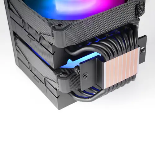 MCPU-LCDPRO Procesador Refrigerador de aire 12 cm Negro 1 pieza(s) - Imagen 5