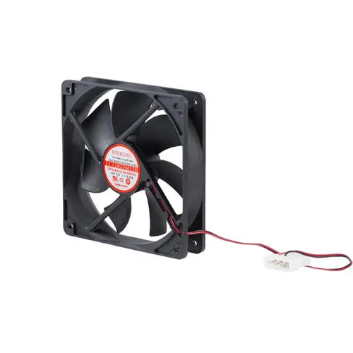 Ventilador Fan para Chasis Caja de Ordenador PC Torre - 120x25mm - Conector LP4 - Imagen 2