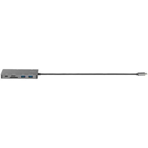 Adaptador Multipuertos USB C - Docking Station de Viajes HDMI 4K 30Hz o VGA - Hub Ladrón USB 3.0 de 5Gbps (USB-A / USB Tipo C) - PD de 100W - SD/Micro SD - GbE - Replicador - Imagen 5