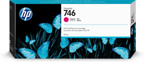 Cartucho de tinta magenta DesignJet 746 de 300 ml - Imagen 1