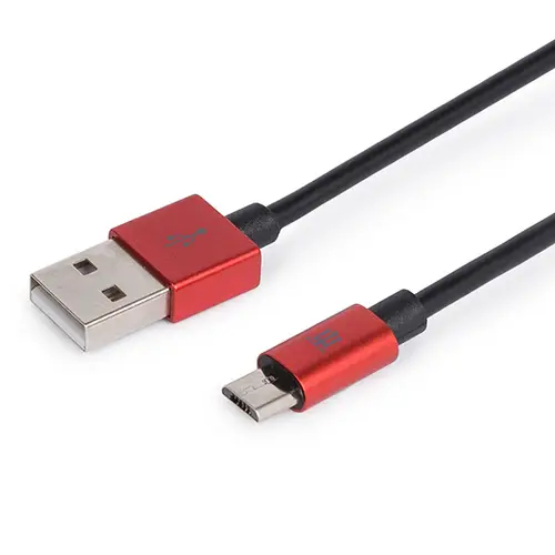 Premium MTPMUR241 cable USB 1 m USB 2.0 USB A Micro-USB B Rojo - Imagen 1