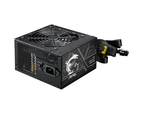 MAG A650BN PCIE5 II unidad de fuente de alimentación 650 W 20+4 pin ATX ATX Negro - Imagen 4