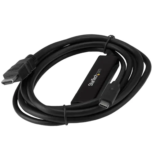 Cable Adaptador USB-C a HDMI de 2m - Cable Conversor de USB-C a HDMI para Ordenadores USB Tipo C 4K 30Hz - Negro - Imagen 5