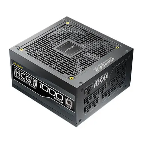 HIGH CURRENT GAMER HCG1000 PRO Platinum ATX 3.1 unidad de fuente de alimentación 1000 W 20+4 pin ATX Negro