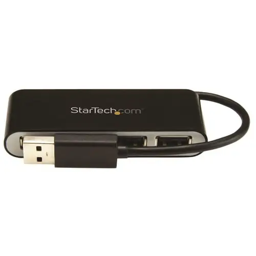 Concentrador Ladrón USB 2.0 de 4 Puertos con Cable Integrado - Hub Portátil USB 2.0 - Imagen 2