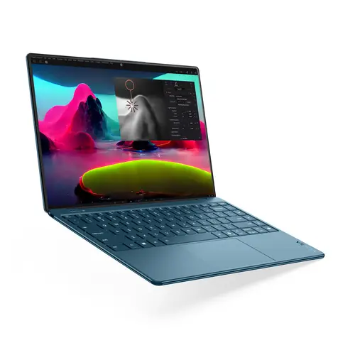 Yoga Slim 9 14ILL10 Copilot+ PC Intel Core Ultra 7 258V Portátil 35,6 cm (14") Pantalla táctil WQUXGA 32 GB LPDDR5x-SDRAM 1 TB SSD Wi-Fi 7 (802.11be) Windows 11 Home Español Verde azulado - Imagen 12