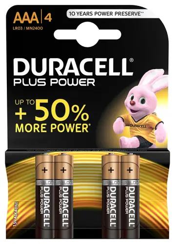 Plus Power Batería de un solo uso AAA Alcalino - Imagen 1