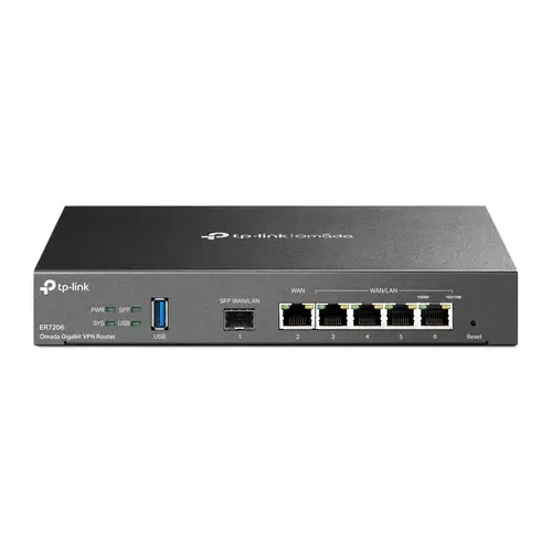 Omada ER7206 router Gigabit Ethernet Negro - Imagen 1