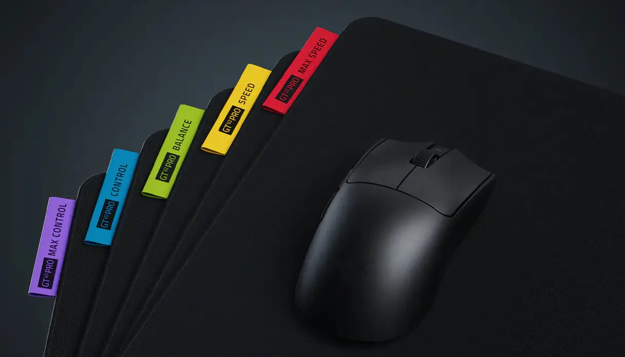 Gigantus V2 Pro Alfombrilla de ratón para juegos Negro