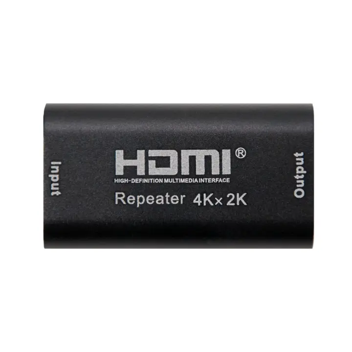 Repetidor HDMI, A/H-A/H, Negro