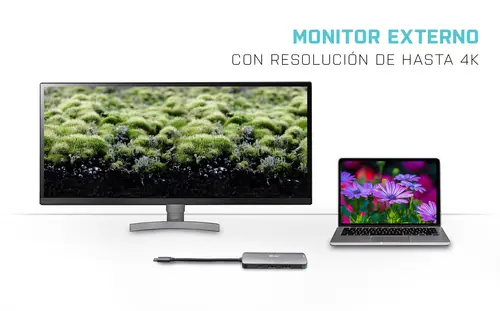 Metal USB-C Nano Dock 4K HDMI + Power Delivery 100 W - Imagen 9