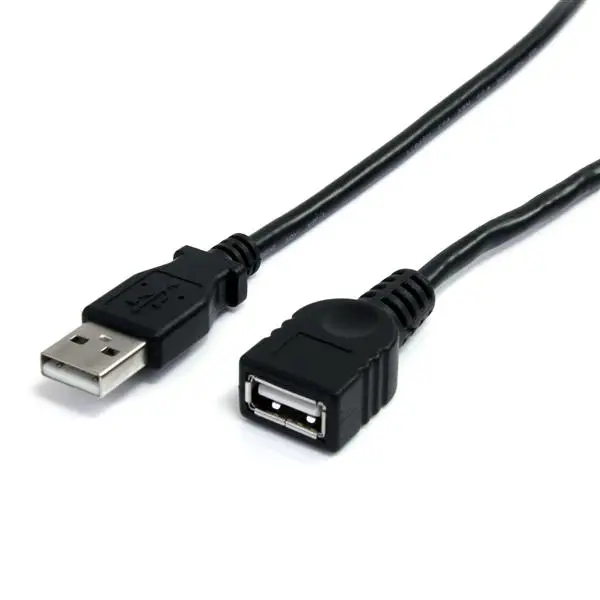 Cable de 91cm de Extensión USB 2.0 - Alargador USB A Macho a Hem..