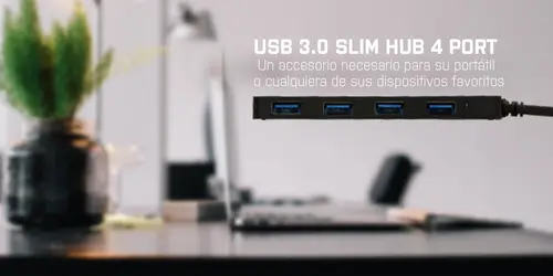 Advance USB 3.0 Slim Passive HUB 4 Port - Imagen 8