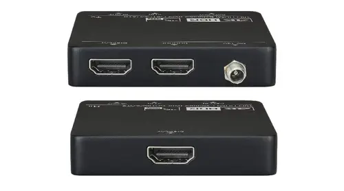 HVE-9006 extensor audio/video Transmisor y receptor de señales AV Negro - Imagen 2