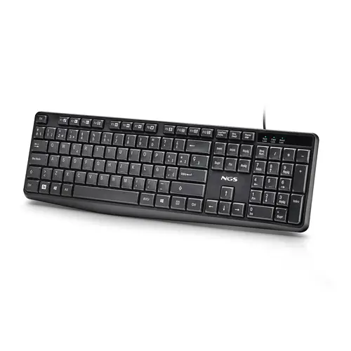 FUNKY V4 (QUERTY, ES) teclado Hogar / Oficina USB QWERTY Español Negro - Imagen 2