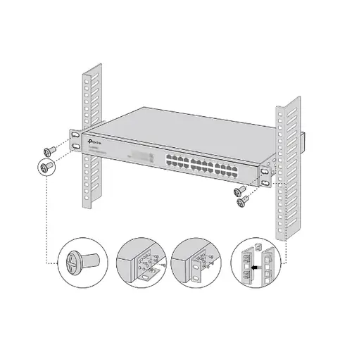 Omada RackMount Kit-19 Kit de montaje - Imagen 3
