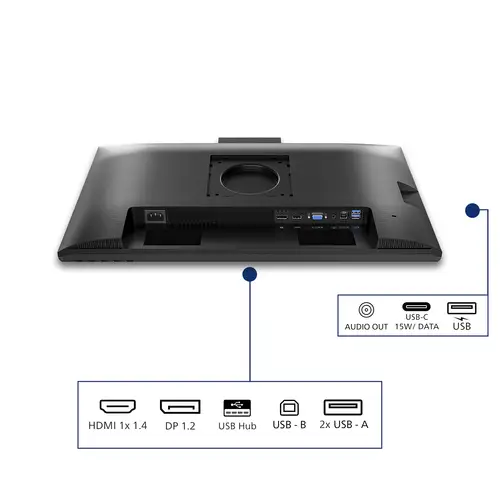 3000 series 24B2N3200JH/00 pantalla para PC 60,5 cm (23.8") 1920 x 1080 Pixeles Full HD LCD Negro - Imagen 4