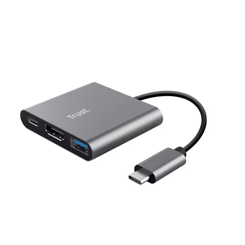 Dalyx USB 3.2 Gen 1 (3.1 Gen 1) Type-C Aluminio, Negro - Imagen 1