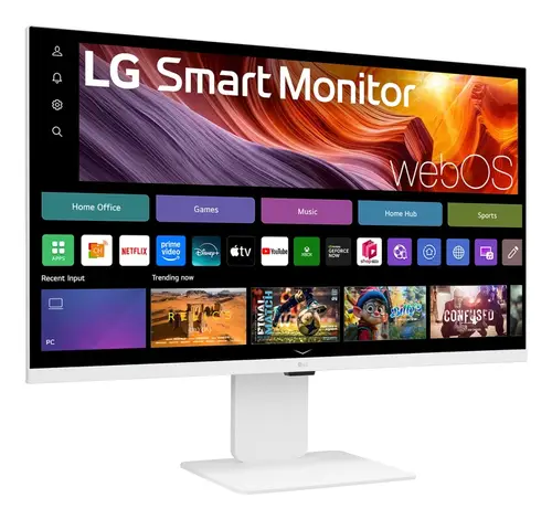 32U850SA-W pantalla para PC 80 cm (31.5") 3840 x 2160 Pixeles 4K Ultra HD LED Blanco - Imagen 3