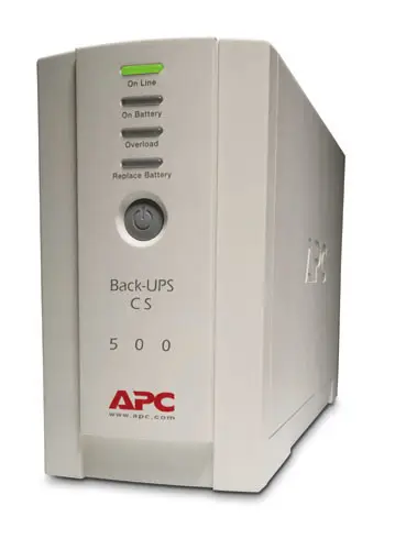 Back-UPS sistema de alimentación ininterrumpida (UPS) En espera (Fuera de línea) o Standby (Offline) 0,5 kVA 300 W 4 salidas AC - Imagen 1