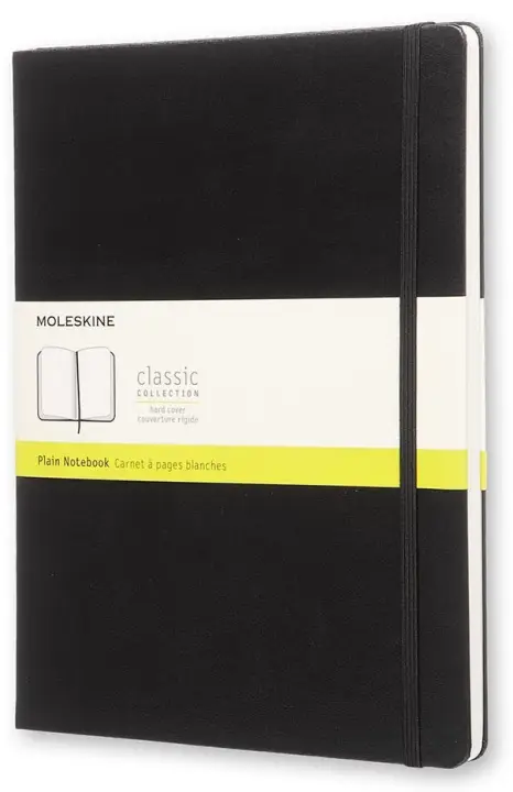 Classic cuaderno y block Negro