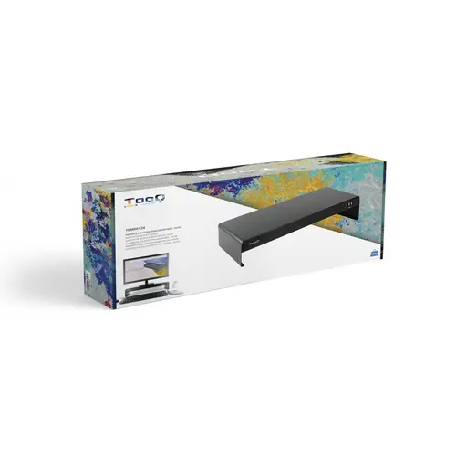 TQMR0124 soporte para monitor Independiente Negro - Imagen 8