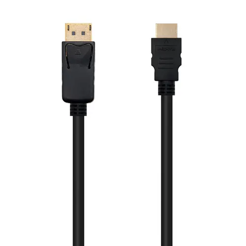 Cable conversor DISPLAYPORT a HDMI, DP/M - HDMI/M, Negro, 5.0 M - Imagen 2