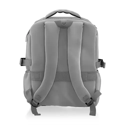 Mochila Deportiva Repelente Al Agua Para Portatil 15.6, Gris - Imagen 3