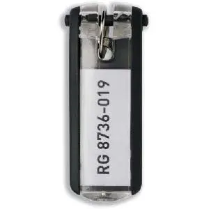 KEY CLIP Negro 6 pieza(s)