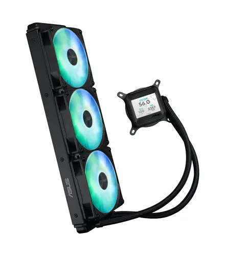 Prime LC 360 ARGB LCD Procesador Sistema de refrigeración líquida todo en uno 12 cm Negro - Imagen 5