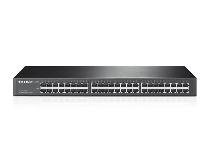 TL-SG1048 No administrado Gigabit Ethernet (10/100/1000) 1U Negro