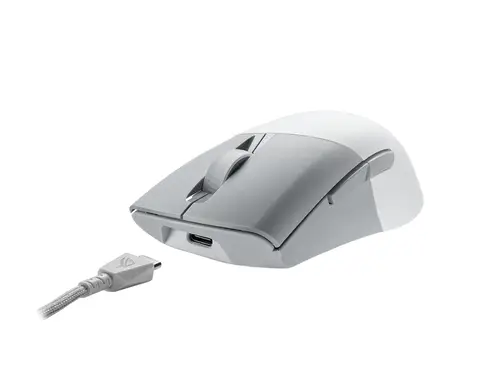 ROG Keris Wireless AimPoint ratón Juego mano derecha RF Wireless + Bluetooth + USB Type-C Óptico 36000 DPI - Imagen 4