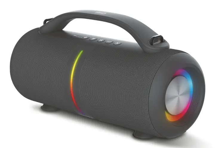 Super Boom Altavoz portátil estéreo Negro 40 W